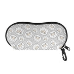 Kawaii Sheep Pattern Print Glasses Case