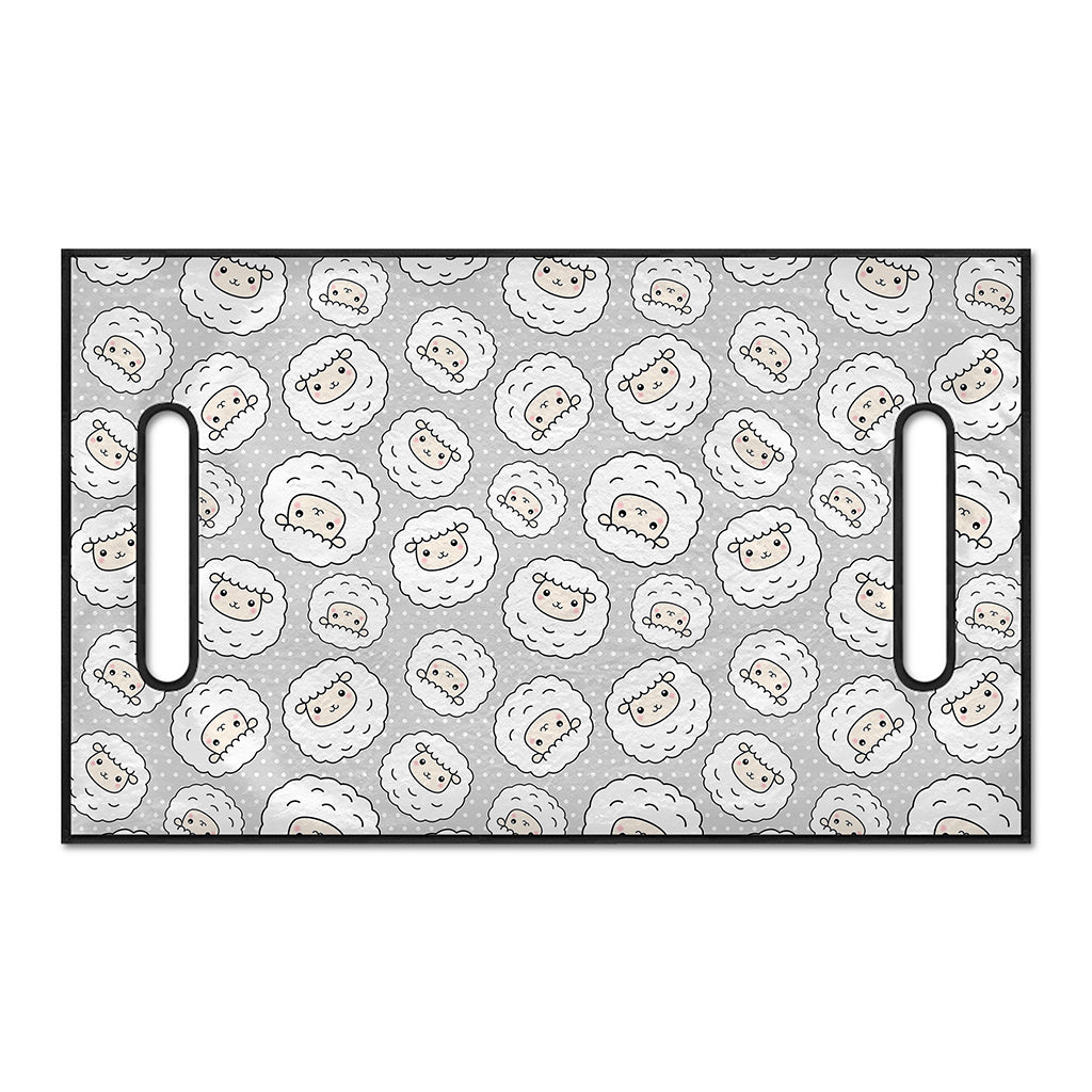 Kawaii Sheep Pattern Print Golf Cart Seat Cover