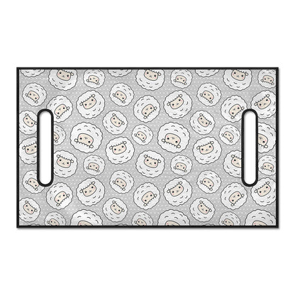 Kawaii Sheep Pattern Print Golf Cart Seat Cover