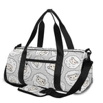 Kawaii Sheep Pattern Print Gym Bag