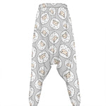 Kawaii Sheep Pattern Print Hammer Pants
