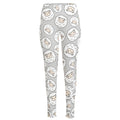 Kawaii Sheep Pattern Print High-Waisted Pocket Leggings