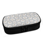 Kawaii Sheep Pattern Print Insulin Cooler Travel Case