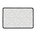 Kawaii Sheep Pattern Print Kitchen Mat