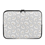 Kawaii Sheep Pattern Print Laptop Sleeve