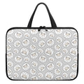 Kawaii Sheep Pattern Print Laptop Sleeve With Handle