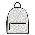 Kawaii Sheep Pattern Print Leather Backpack