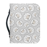 Kawaii Sheep Pattern Print Leather Bible Cover