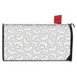Kawaii Sheep Pattern Print Mailbox Cover