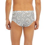 Kawaii Sheep Pattern Print Men's Briefs