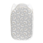 Kawaii Sheep Pattern Print Mesh Laundry Hamper