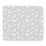Kawaii Sheep Pattern Print Mouse Pad