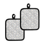 Kawaii Sheep Pattern Print Pot Holders