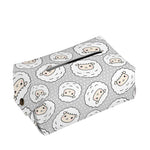 Kawaii Sheep Pattern Print Rectangle Tissue Box Cover