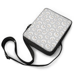 Kawaii Sheep Pattern Print Rectangular Crossbody Bag