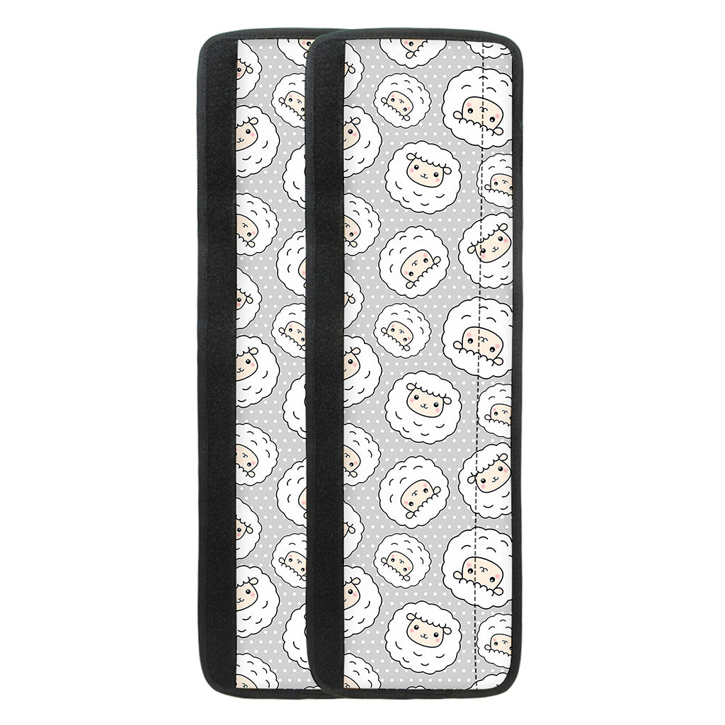 Kawaii Sheep Pattern Print Refrigerator Handle Covers