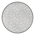 Kawaii Sheep Pattern Print Round Floor Mat