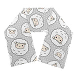 Kawaii Sheep Pattern Print Scarf
