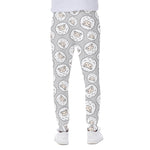 Kawaii Sheep Pattern Print Scuba Joggers