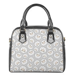 Kawaii Sheep Pattern Print Shoulder Handbag