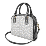 Kawaii Sheep Pattern Print Shoulder Handbag