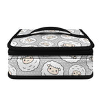 Kawaii Sheep Pattern Print Small Lunch Bag