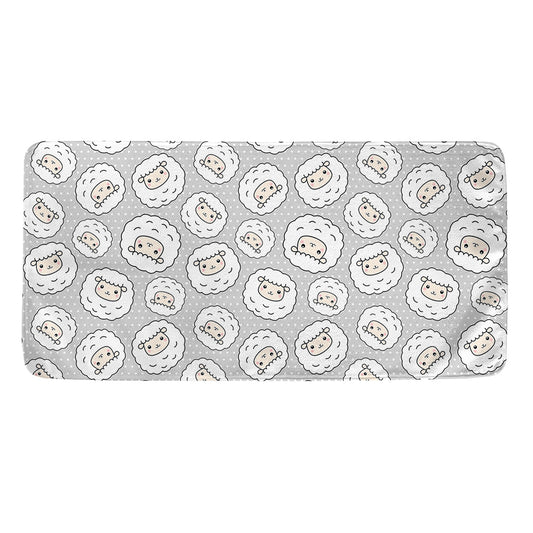 Kawaii Sheep Pattern Print Towel