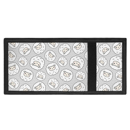 Kawaii Sheep Pattern Print Trifold Wallet