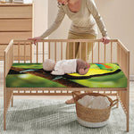 Keel-Billed Toucan Print Baby Crib Sheet