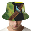 Keel-Billed Toucan Print Bucket Hat