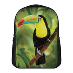 Keel-Billed Toucan Print Casual Backpack