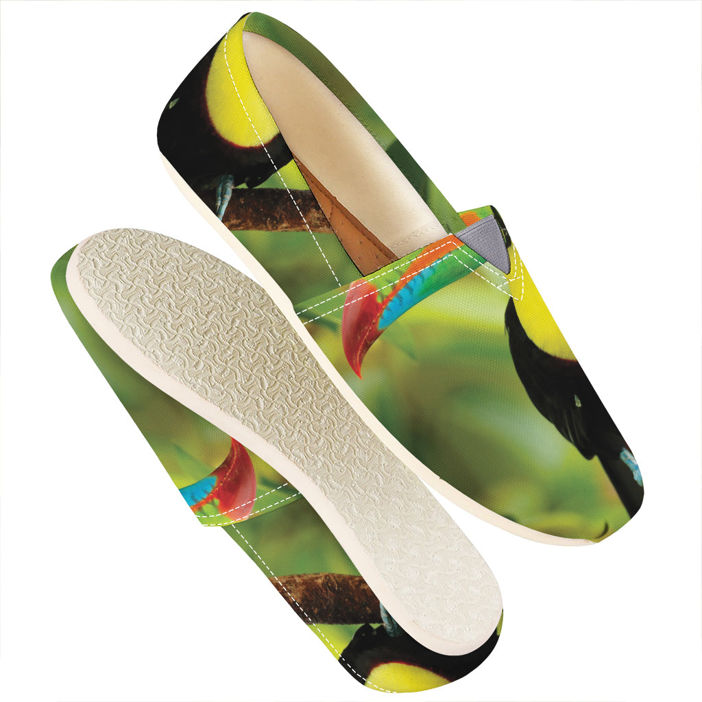 Keel-Billed Toucan Print Casual Shoes