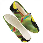 Keel-Billed Toucan Print Casual Shoes