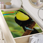 Keel-Billed Toucan Print Changing Pad Cover