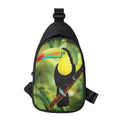 Keel-Billed Toucan Print Sling Bag