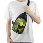 Keel-Billed Toucan Print Chest Bag