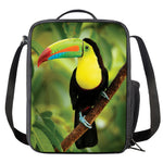 Keel-Billed Toucan Print Crossbody Lunch Bag