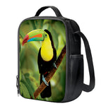 Keel-Billed Toucan Print Crossbody Lunch Bag