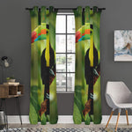Keel-Billed Toucan Print Curtain