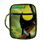 Keel-Billed Toucan Print Front Pocket Bible Bag