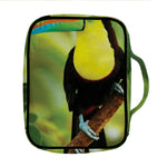 Keel-Billed Toucan Print Front Pocket Bible Bag
