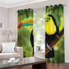 Keel-Billed Toucan Print Grommet Curtains