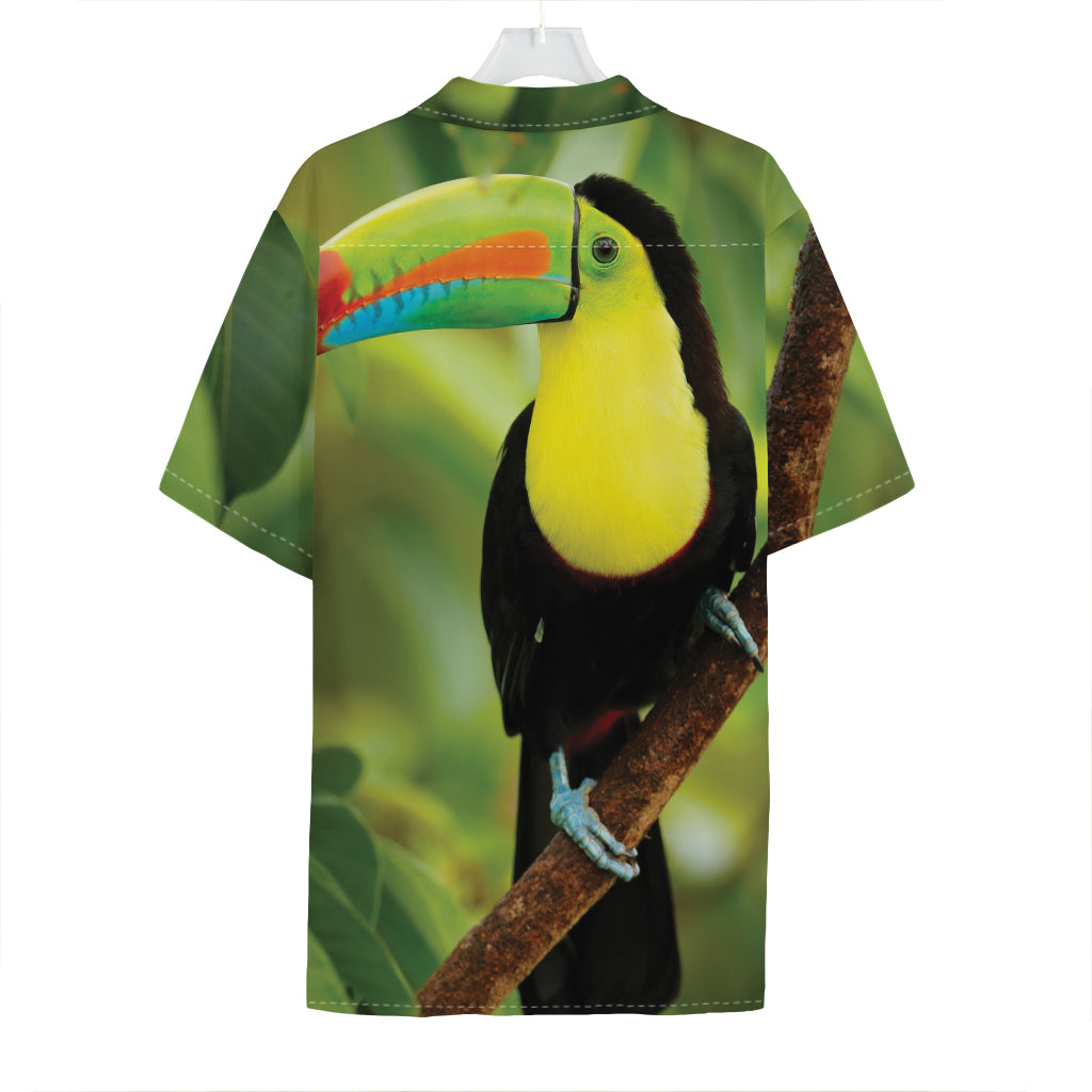 Keel-Billed Toucan Print Hawaiian Shirt