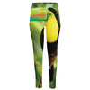 Keel-Billed Toucan Print High-Waisted Pocket Leggings