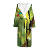 Keel-Billed Toucan Print Hooded Bathrobe