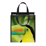 Keel-Billed Toucan Print Insulated Lunch Tote