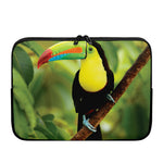 Keel-Billed Toucan Print Laptop Sleeve