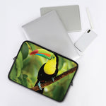 Keel-Billed Toucan Print Laptop Sleeve