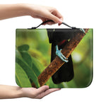 Keel-Billed Toucan Print Leather Bible Cover