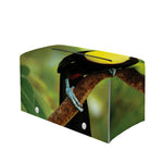 Keel-Billed Toucan Print Leather Tissue Box Cover